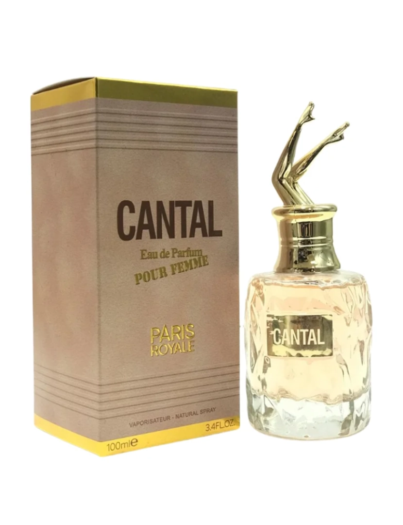 Paris Royale - Paris Royale Eau de Toilette Cantal 100ml for Woman EDT