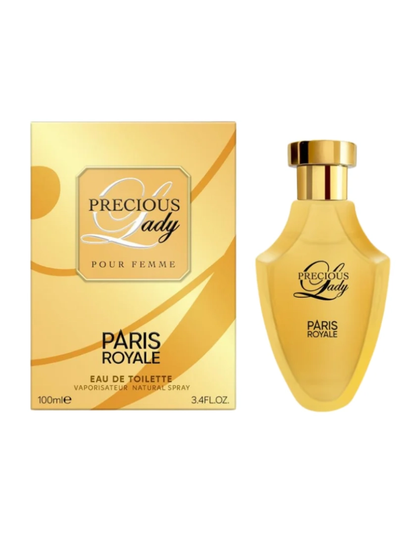 imagem de Paris Royale Eau de Toilette Precious Lady for Woman 100ml EDT2