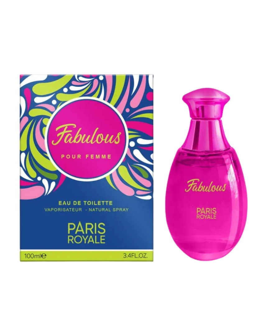 imagem de Paris Royale Eau de Toilette Fabulous for Woman 100ml EDT2