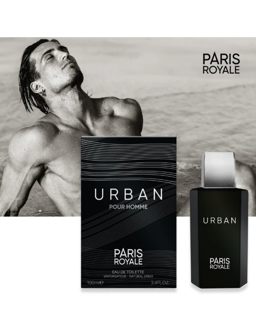 imagem de Paris Royale Eau de Toilette Urban for Men 100ml EDT1