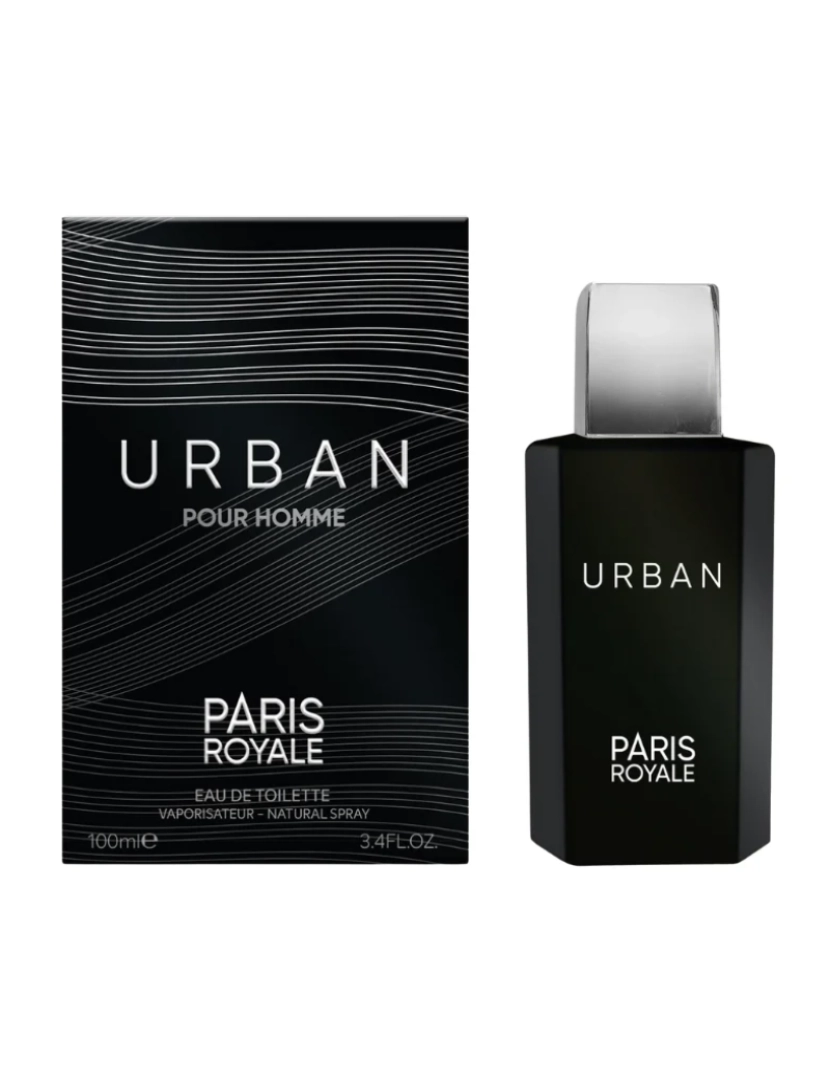 imagem de Paris Royale Eau de Toilette Urban for Men 100ml EDT2