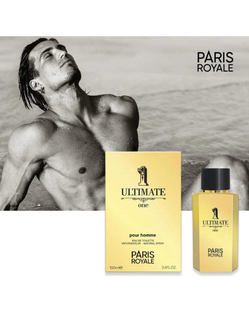 imagem de Paris Royale Eau de Toilette Ultimate One for Men 100ml EDT1