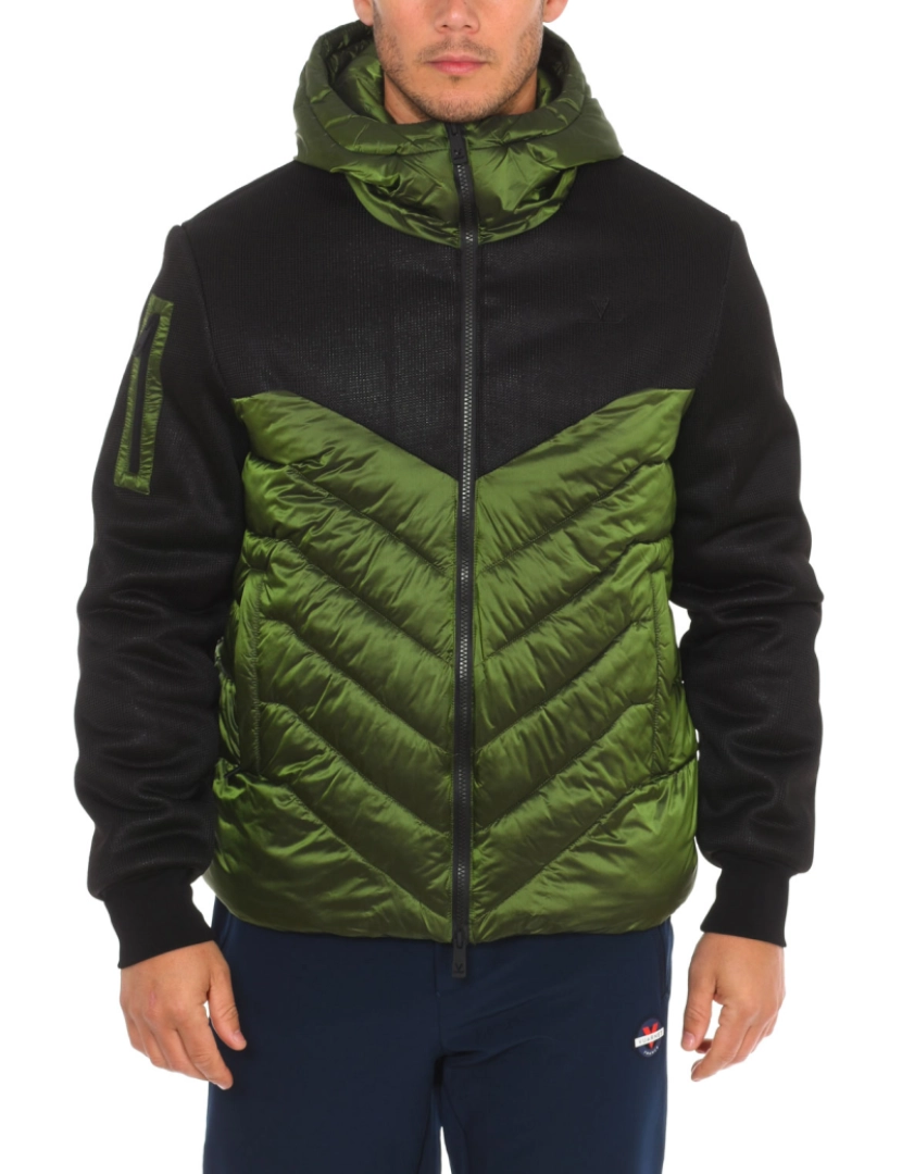 Vuarnet - Casaco Padded Homem Verde e Preto