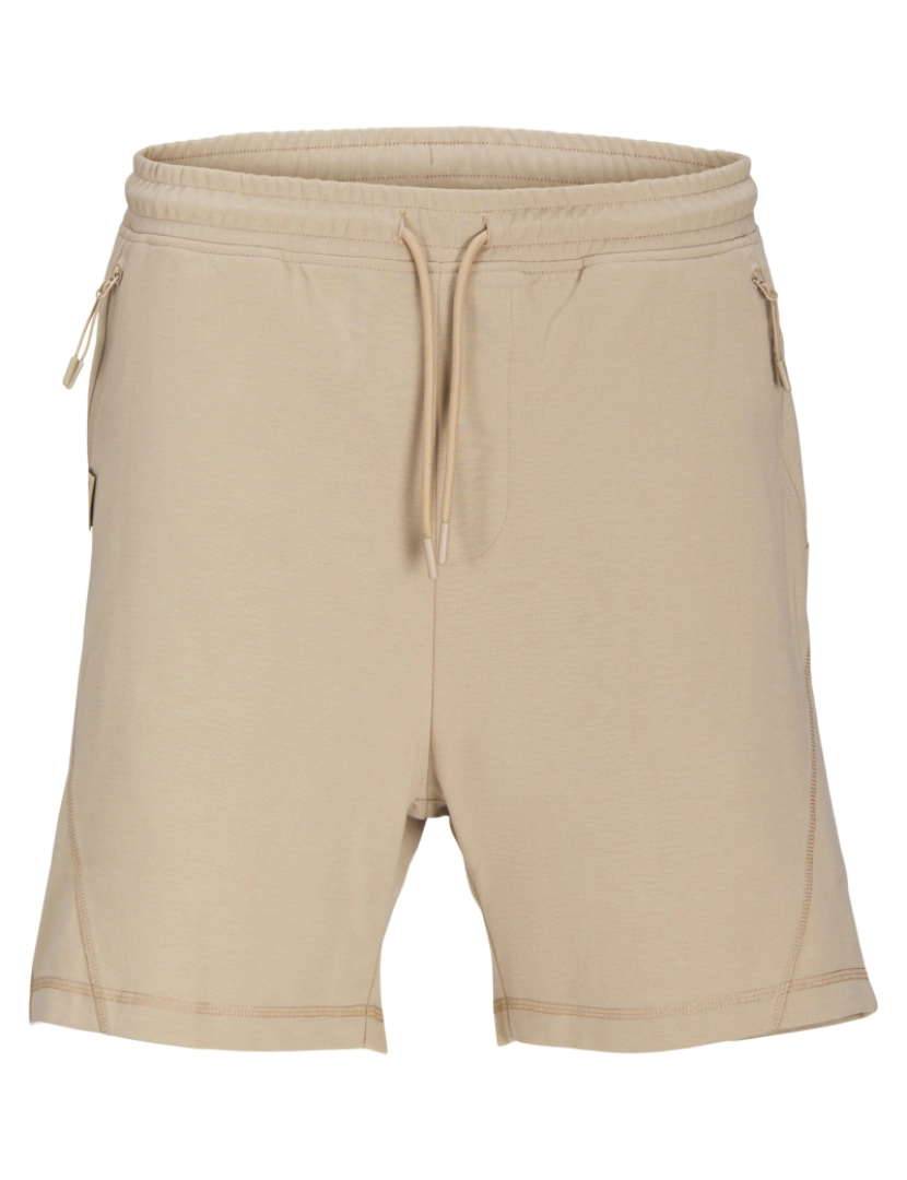 imagem de Jack & Jones Gordon Cloud Sweat Short Bege2