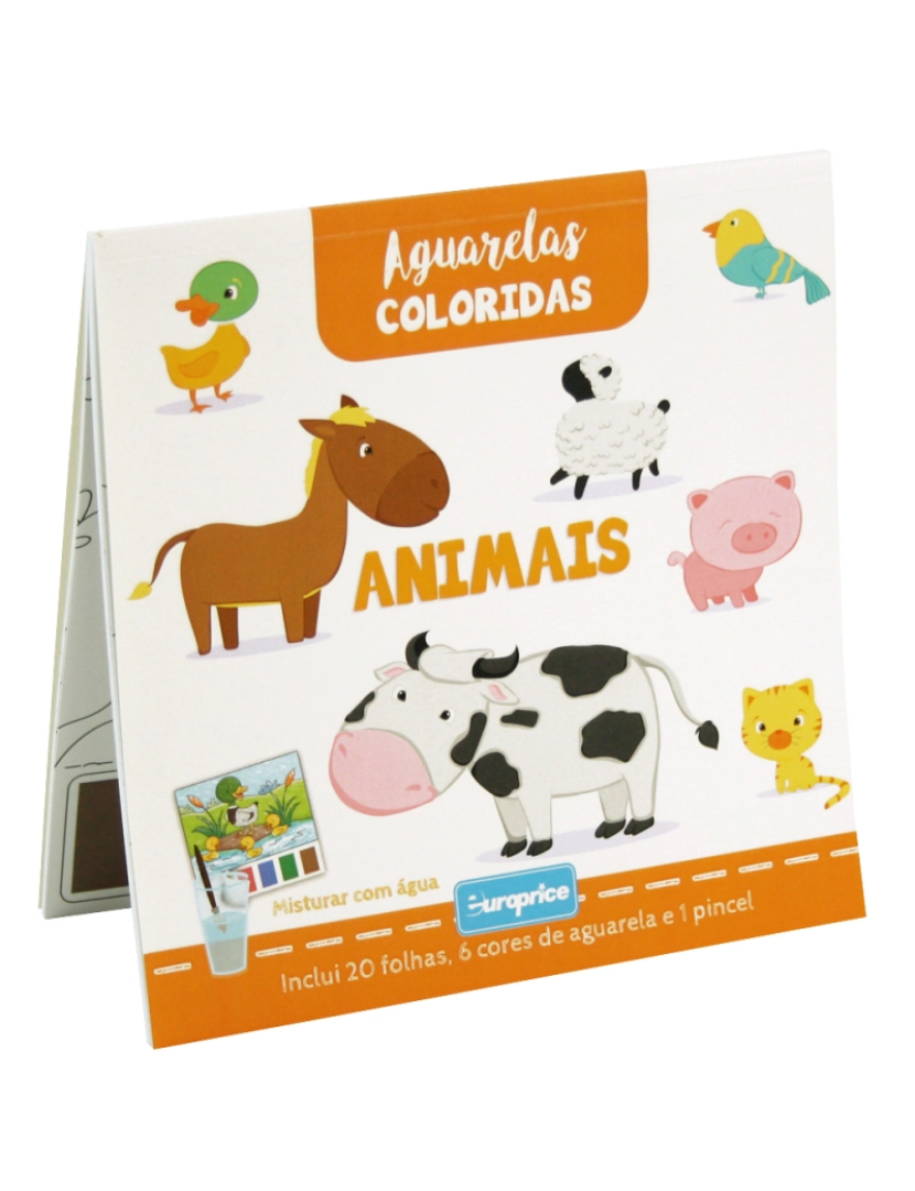 Europrice - Aguarelas Coloridas - Animais