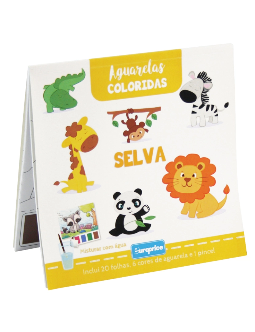 Europrice - Aguarelas Coloridas - Selva