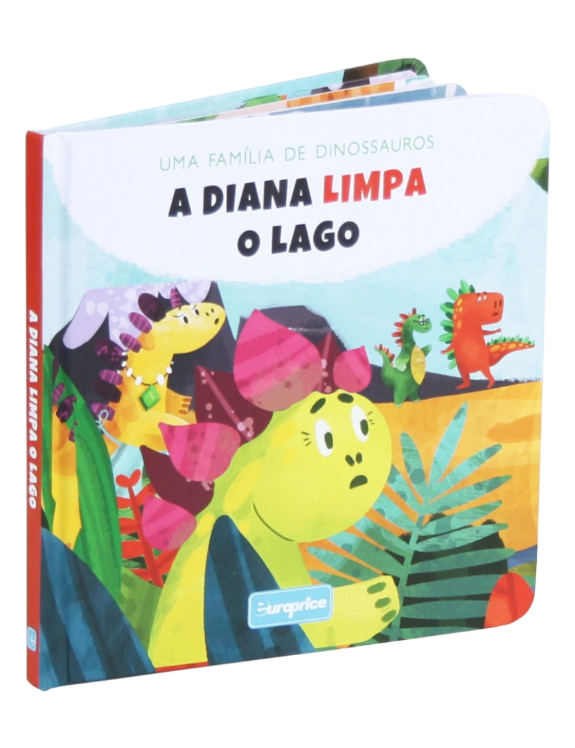 imagem de Uma Família de Dinossauros -  A Diana Limpa o Lago1