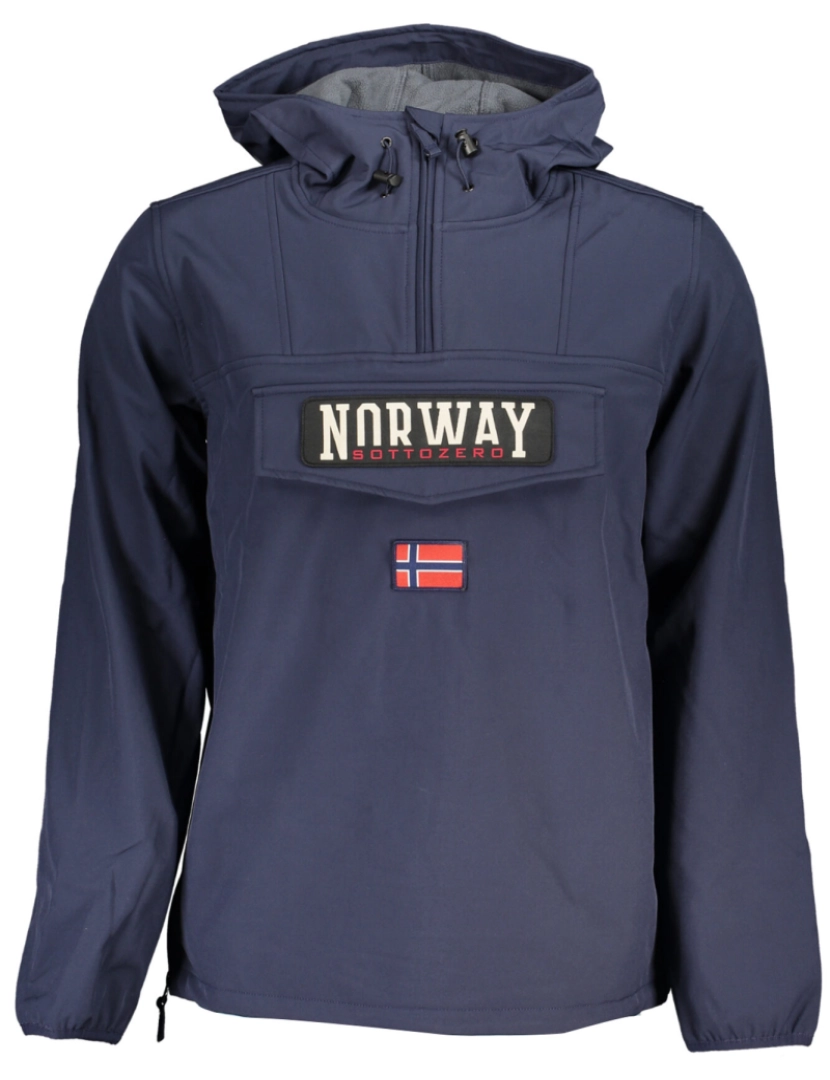 Norway 1963 - Casaco c/ Capuz e Zip de Homem Azul