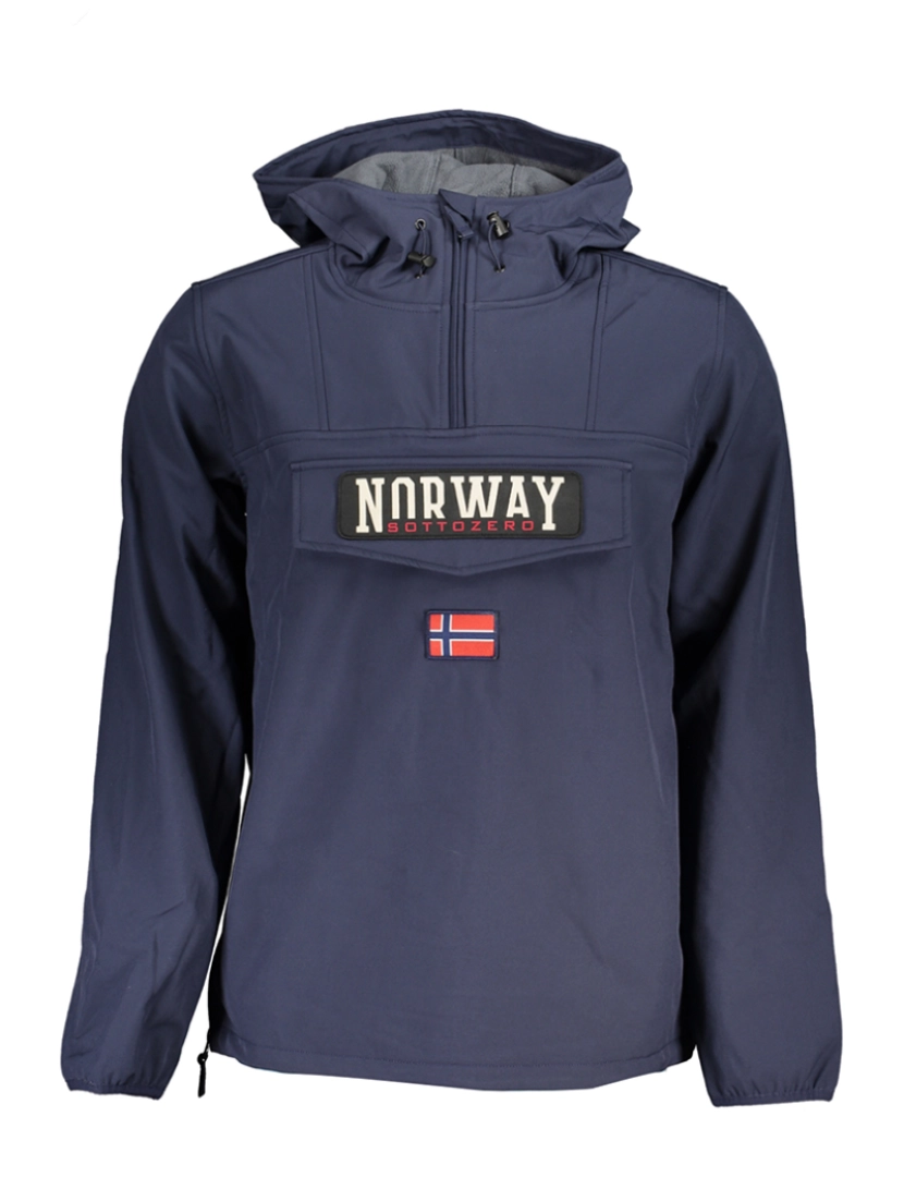 Norway 1963 - Casaco c/ Capuz e Zip de Homem Azul