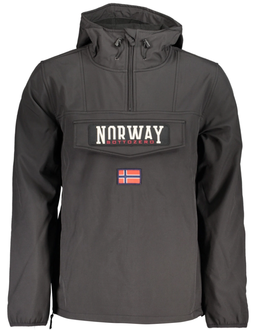 Norway 1963 - Casaco c/ Capuz e Zip de Homem Preto