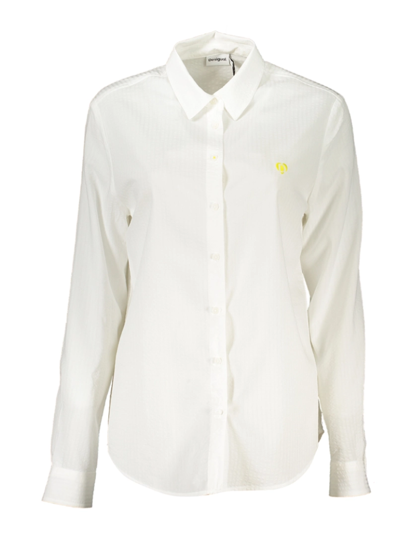 Desigual - Camisa M. Comprida Homem Branco