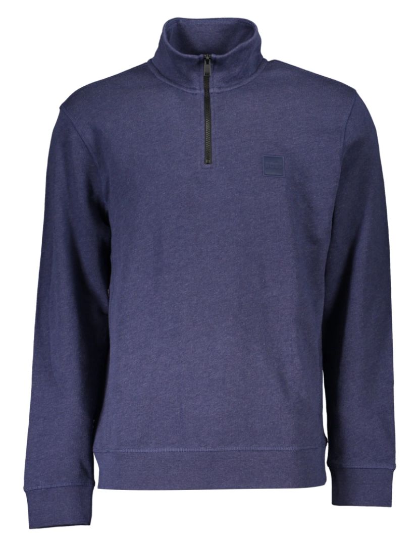 Hugo Boss - Hugo Boss Sweatshirt c/Zíper Azul Homem