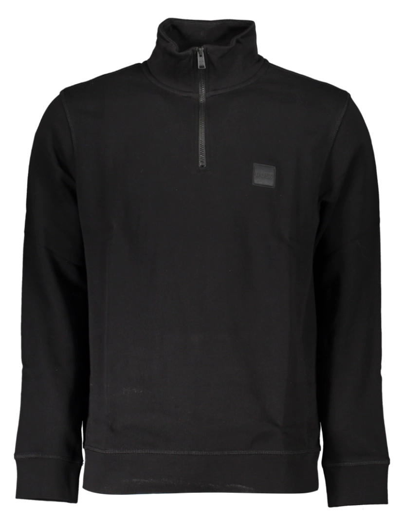 Hugo Boss - Hugo Boss Sweatshirt c/Zíper Preta Homem