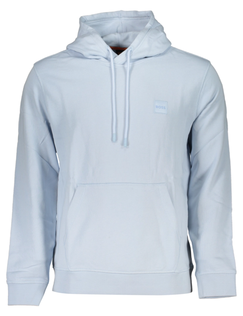 Hugo Boss - Hugo Boss Sweatshirt c/Capuz Azul Claro Homem