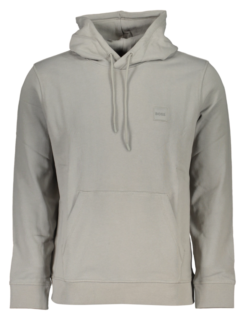 Hugo Boss - Hugo Boss Sweatshirt c/Capuz Cinza Homem