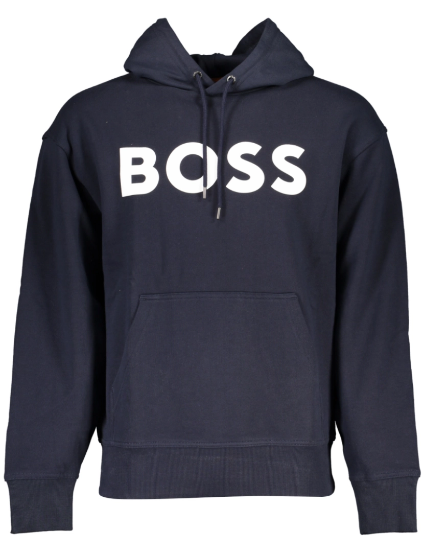 Hugo Boss - Hugo Boss Sweatshirt c/Capuz Azul Escuro Homem