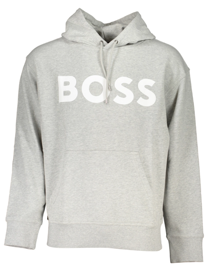 imagem de Hugo Boss Sweatshirt c/Capuz Cinza Claro Homem1