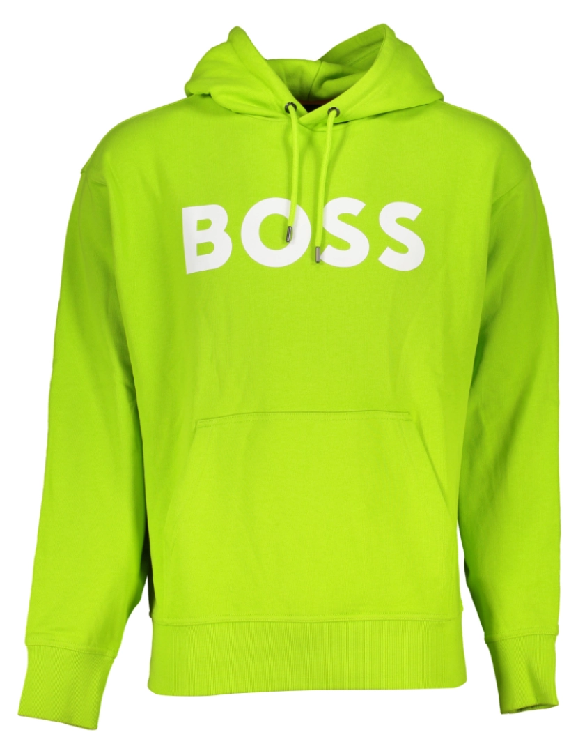 Hugo Boss - Hugo Boss Sweatshirt c/Capuz Verde Homem