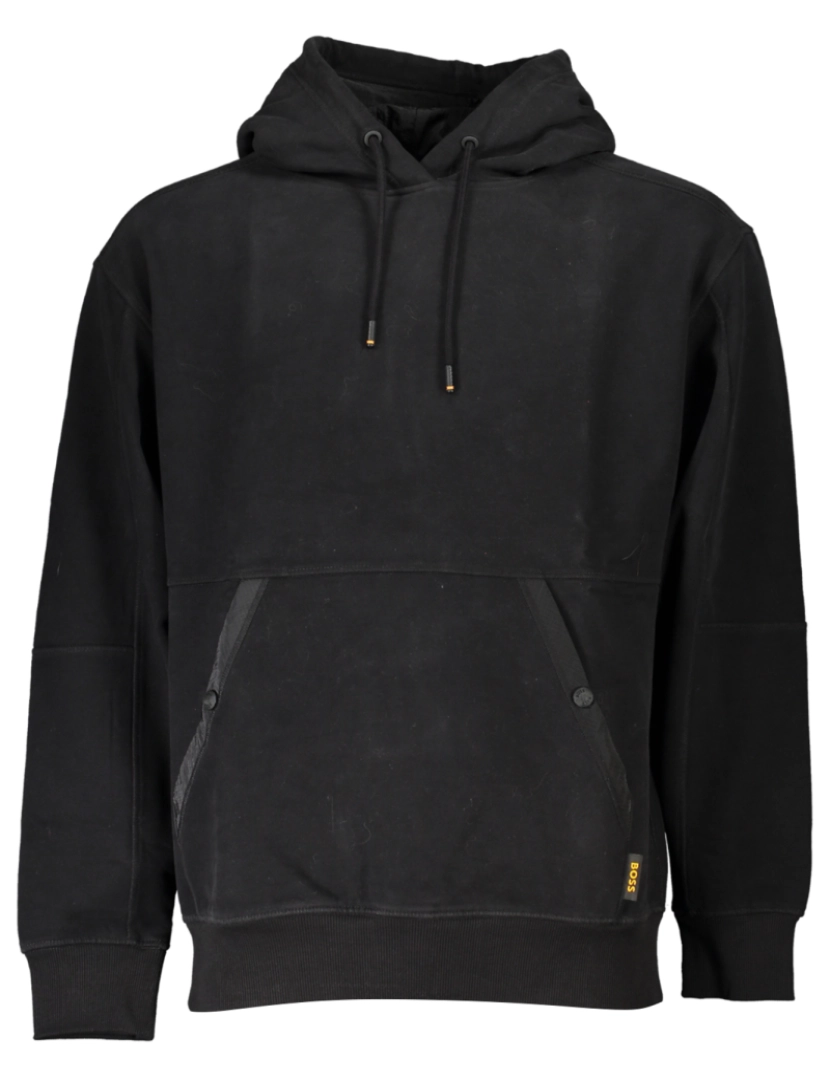 Hugo Boss - Hugo Boss Sweatshirt c/Capuz Preto Homem