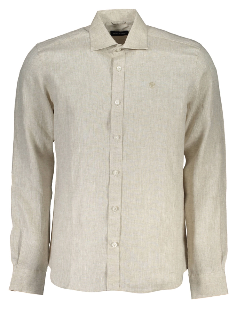 North Sails - North Sails Camisa Bege Homem 0910