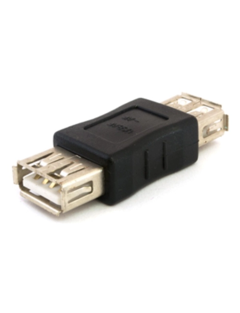 Nedisdertis - Ficha Adaptadora USB-A Fêmea / Fêmea NEDISDERTIS