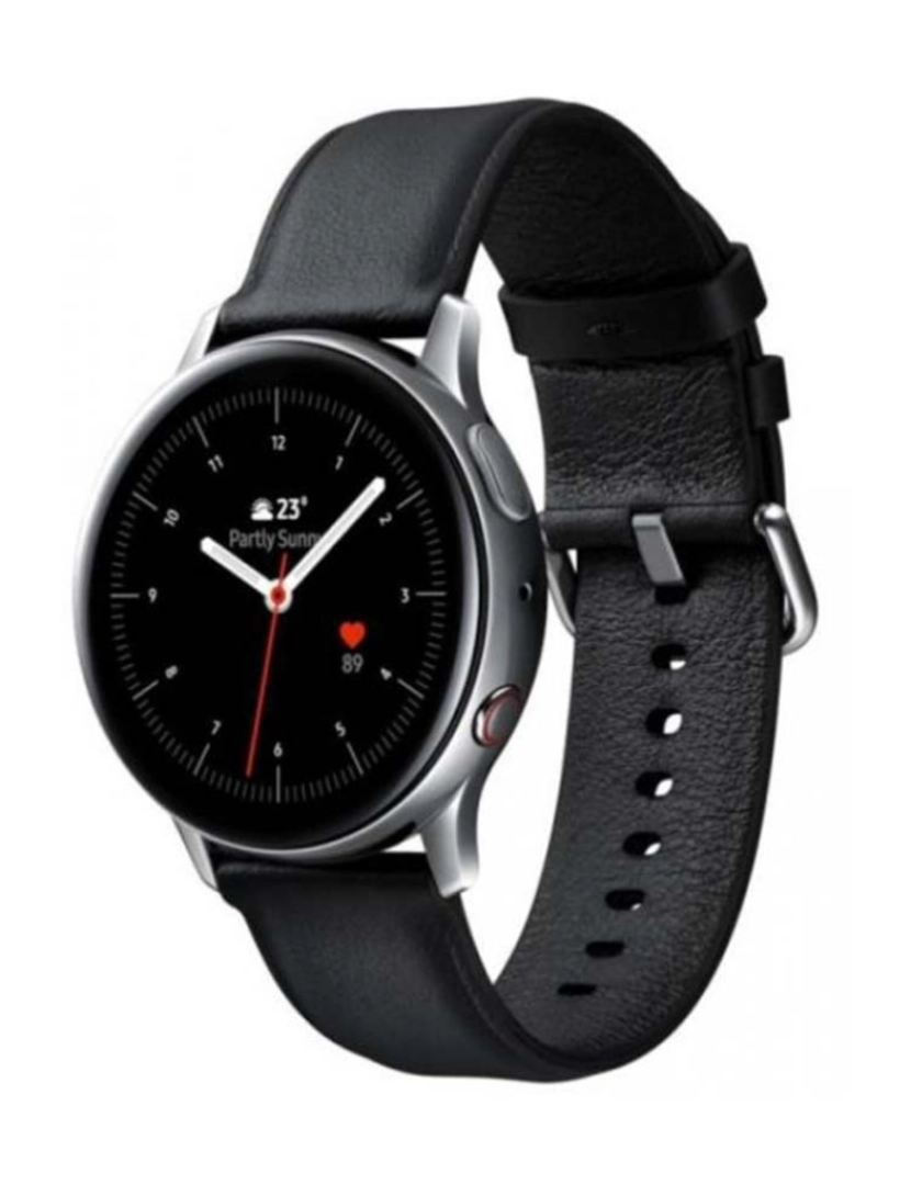Samsung - Samsung Galaxy Watch Active2 40mm Stainless Steel 4G Grau A