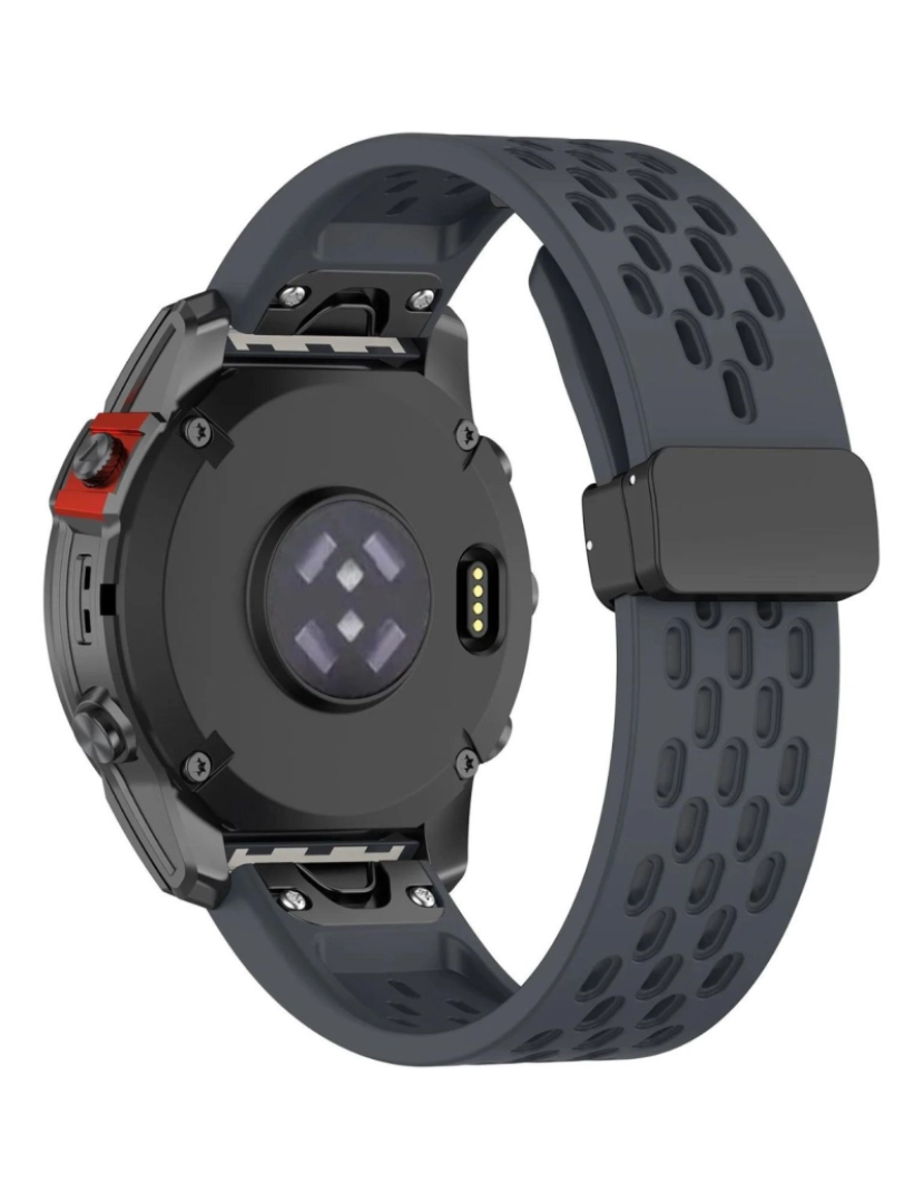 imagem de Pack 2x Bracelete SnapFlow para Garmin Fenix 7 Pro Sapphire Solar Amarelo e Cinzento3