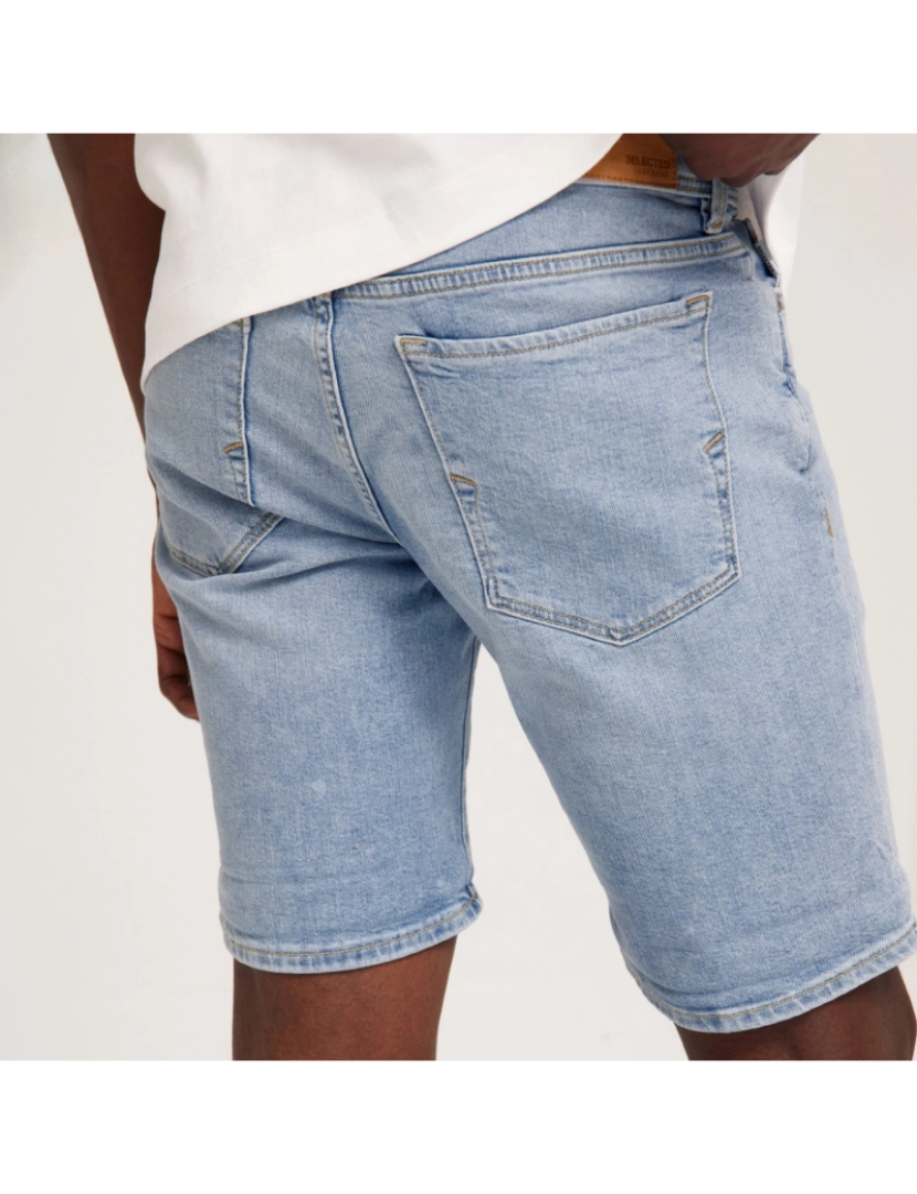 imagem de Selected Alex Slim Short Azul4