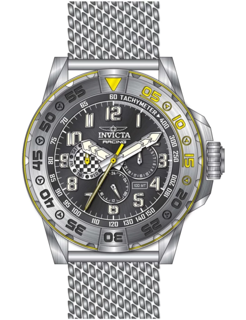 Invicta - Invicta Racing 47214 Relógio de Homem Quartzo  - 48mm