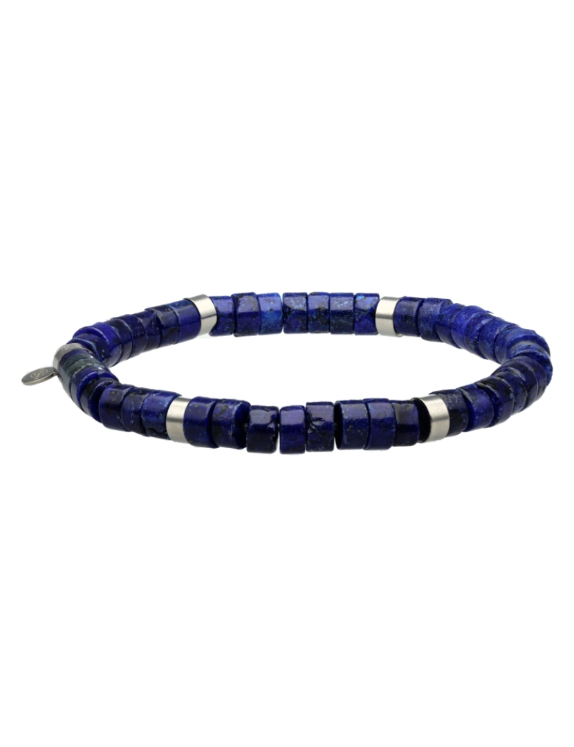 Sixty Stones 60 - Sixtystones Pulseira Contas Chakra Heishi Lapis Lazuli Tamanho XS-14cm