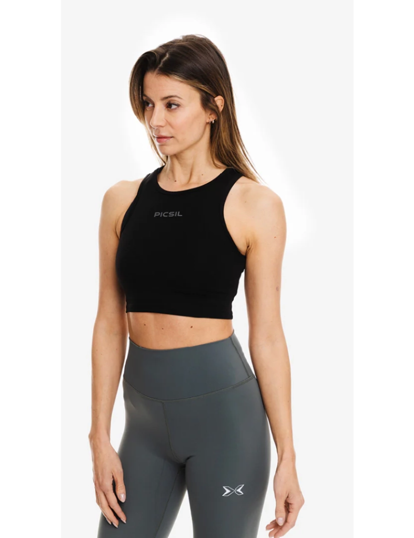 Picsil - Picsil Crop Top top ddesportivo para mulher PICSIL SPORT