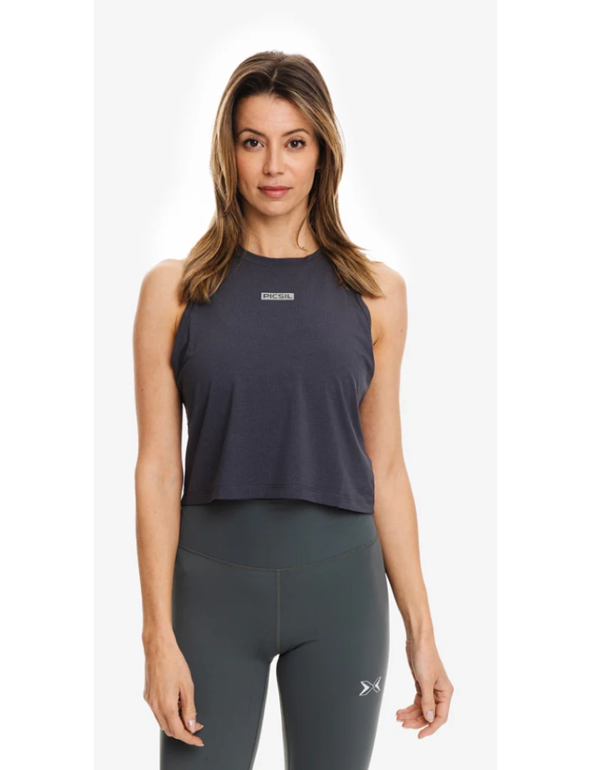 Picsil - Picsil Fluid Crop Top para mulher da Picsil PICSIL SPORT