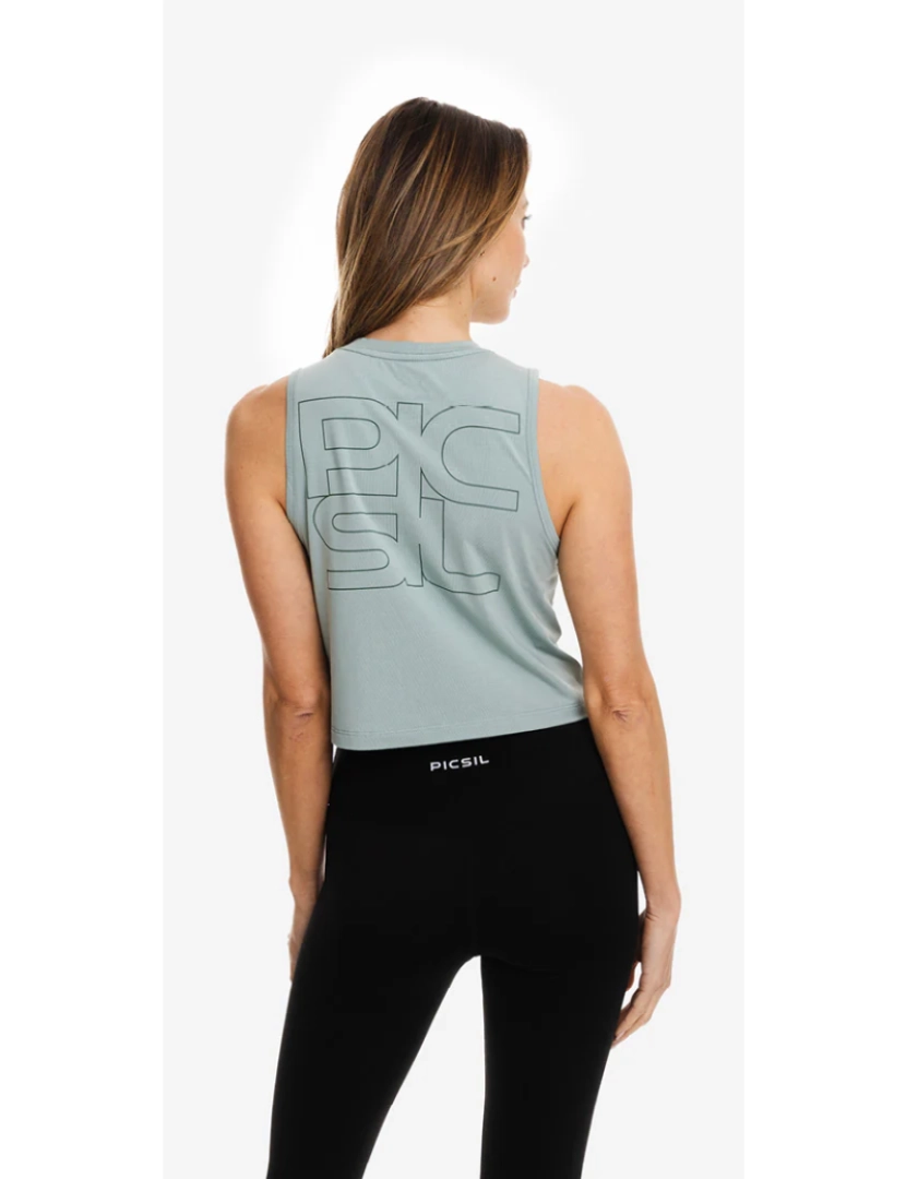 imagem de Picsil Fluid Crop Top para mulher da Picsil PICSIL SPORT3