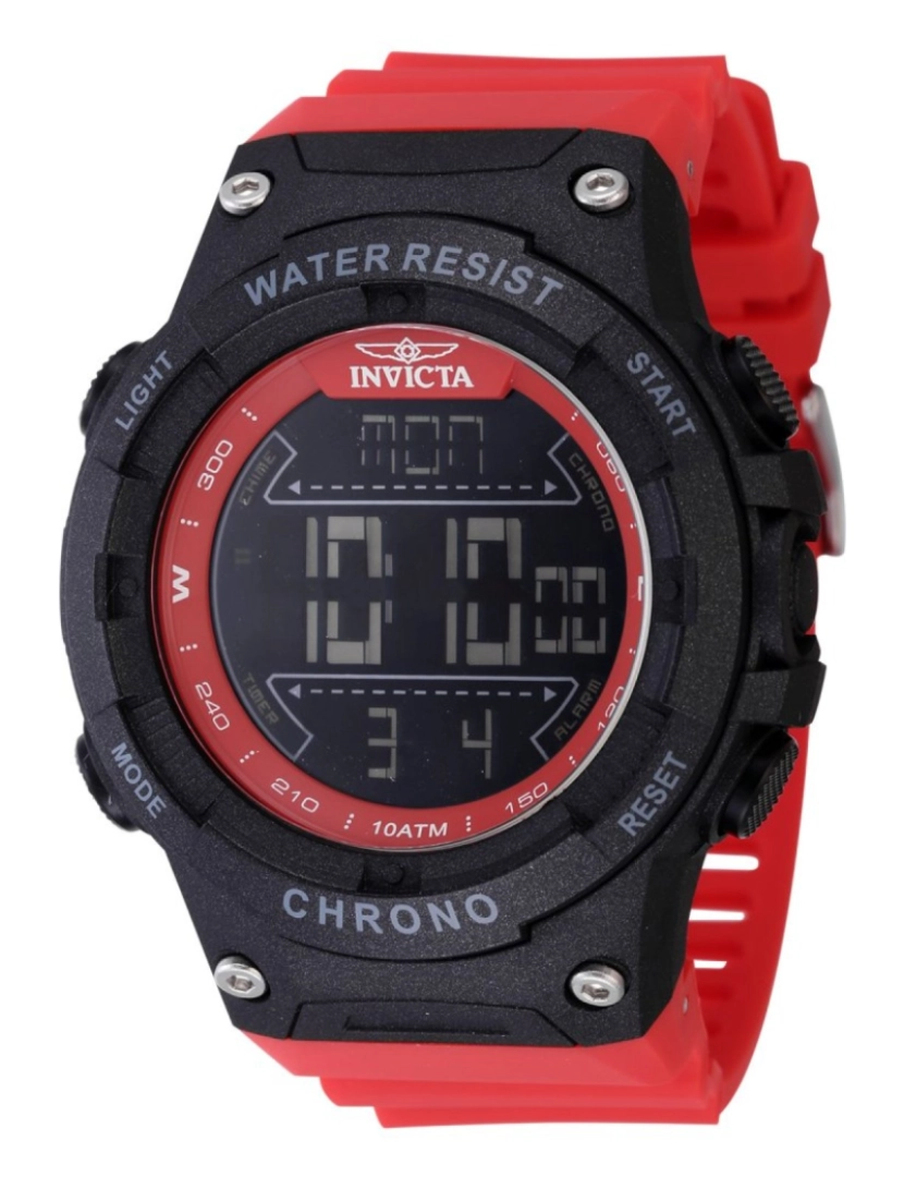 Invicta - Invicta Racing Digital 47528 Relógio de Homem Quartzo  - 52mm