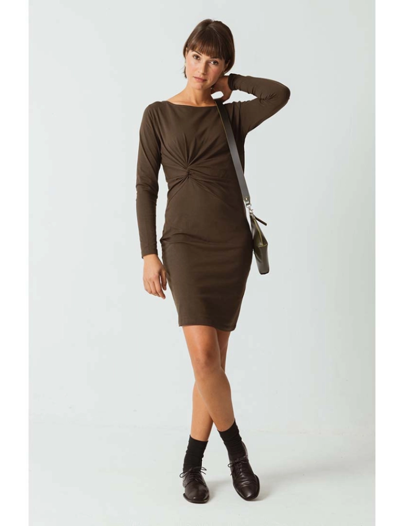 Skunkfunk - Vestido Senhora Charcoal