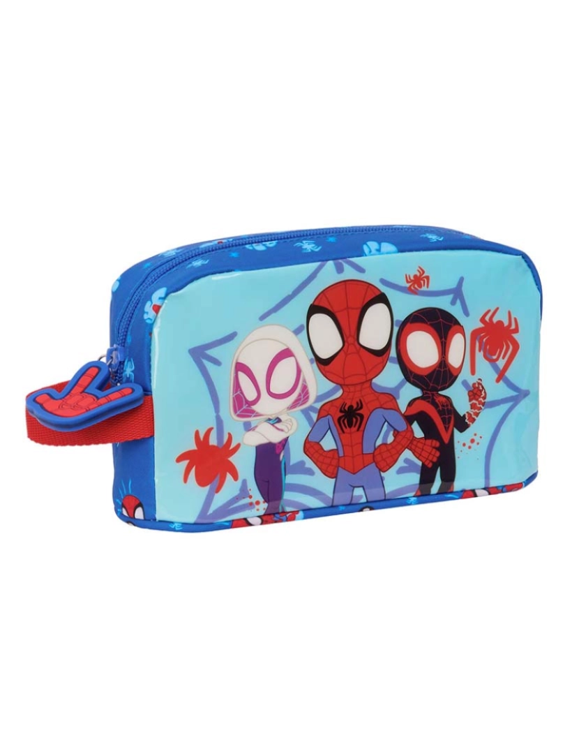 Homem Aranha - Lancheira Térmica Spidey Azul 