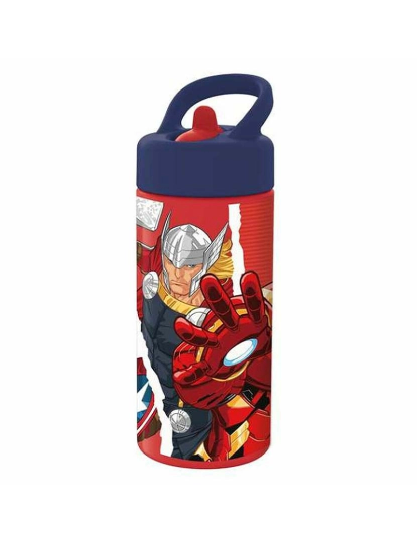 Avengers - Garrafa de água The Avengers Infinity Vermelho Preto 410 ml