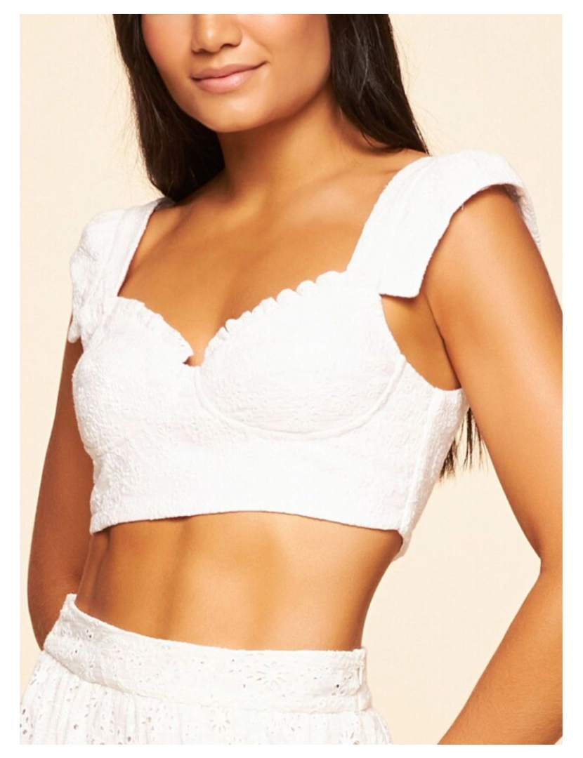 Cia Maritima - Crop Top Celebrar Cia Maritima Branco