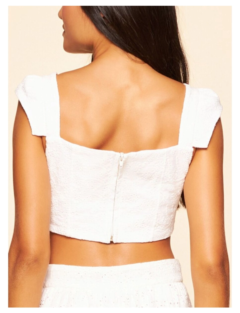 imagem de Crop Top Celebrar Cia Maritima Branco2