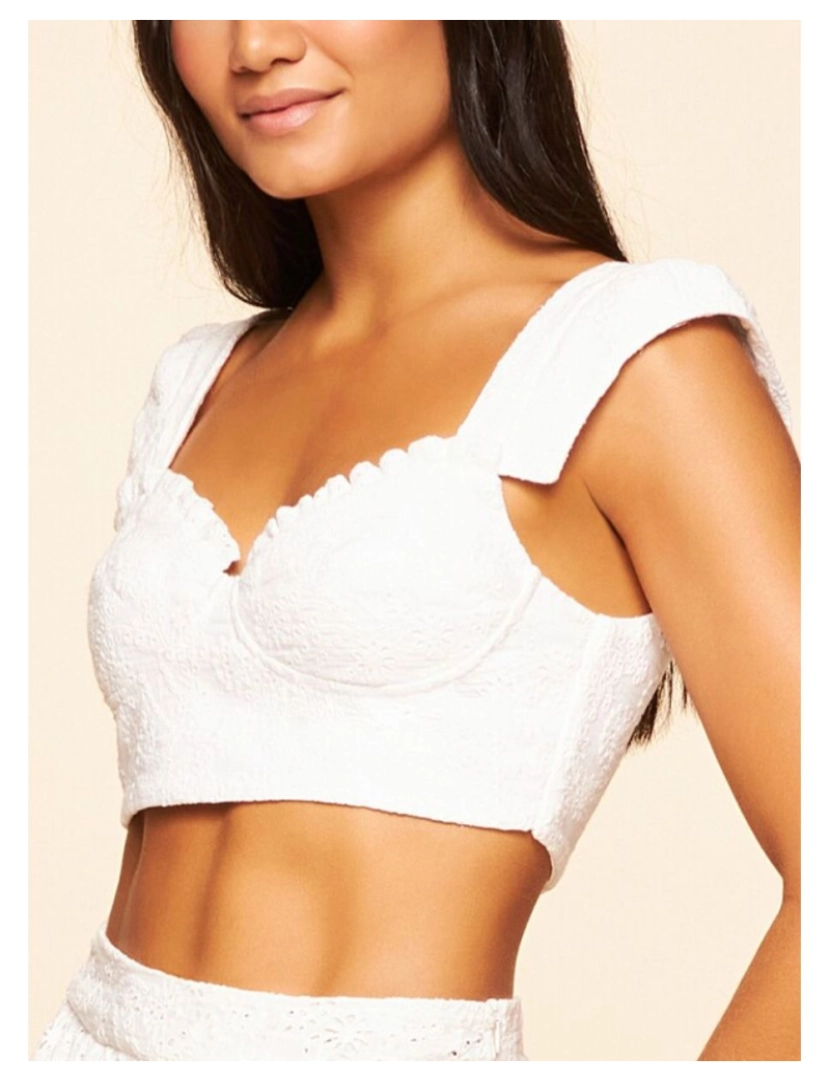 imagem de Crop Top Celebrar Cia Maritima Branco3