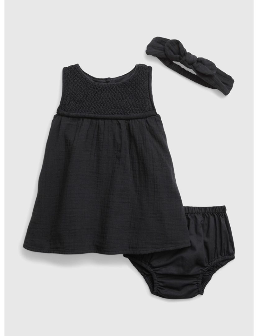 GAP - Vestido Bebé Preto