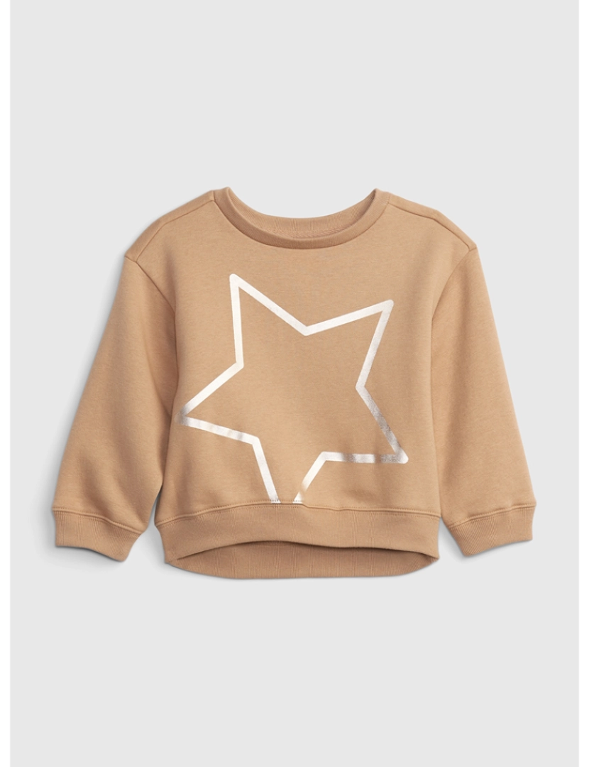 GAP - Sweatshirt sem Capuz Bebé Bege