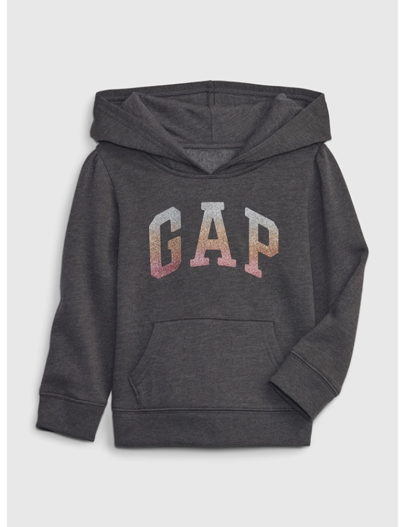 GAP - Sweatshirt com Capuz Bebé Cinza