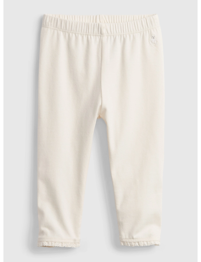 GAP - Calças Joggers Bebé Branco