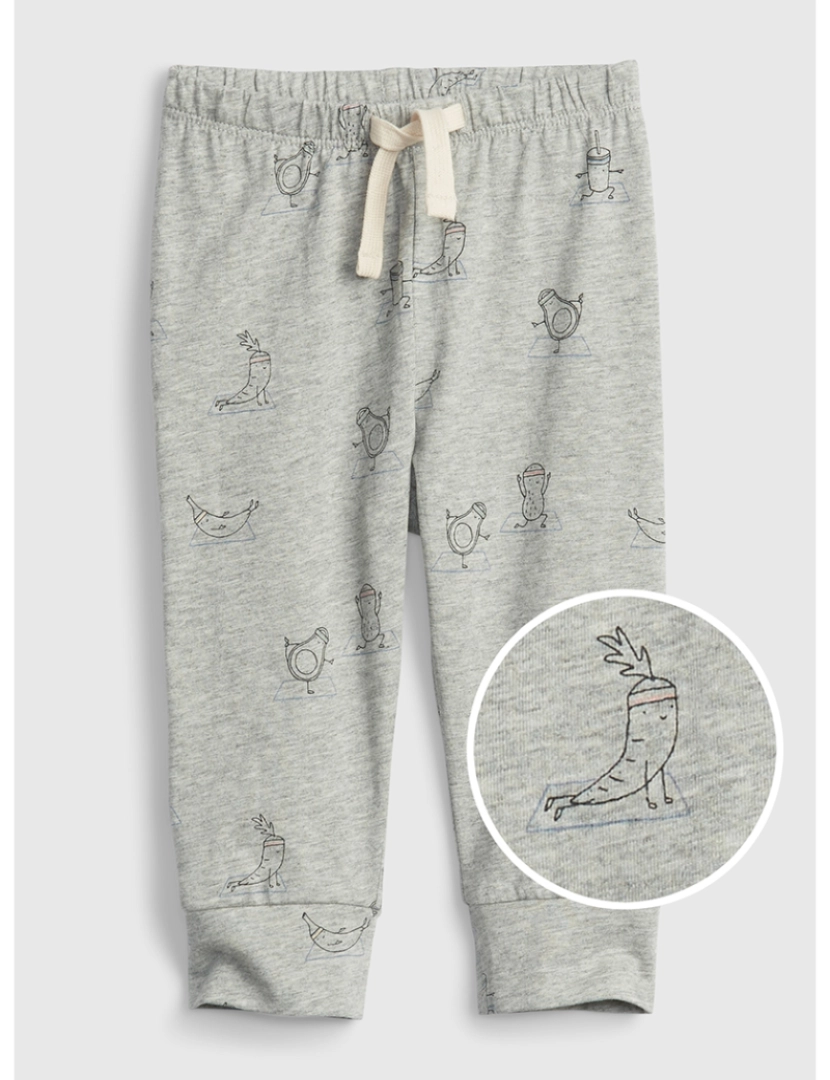 GAP - Calças Joggers Bebé Cinza