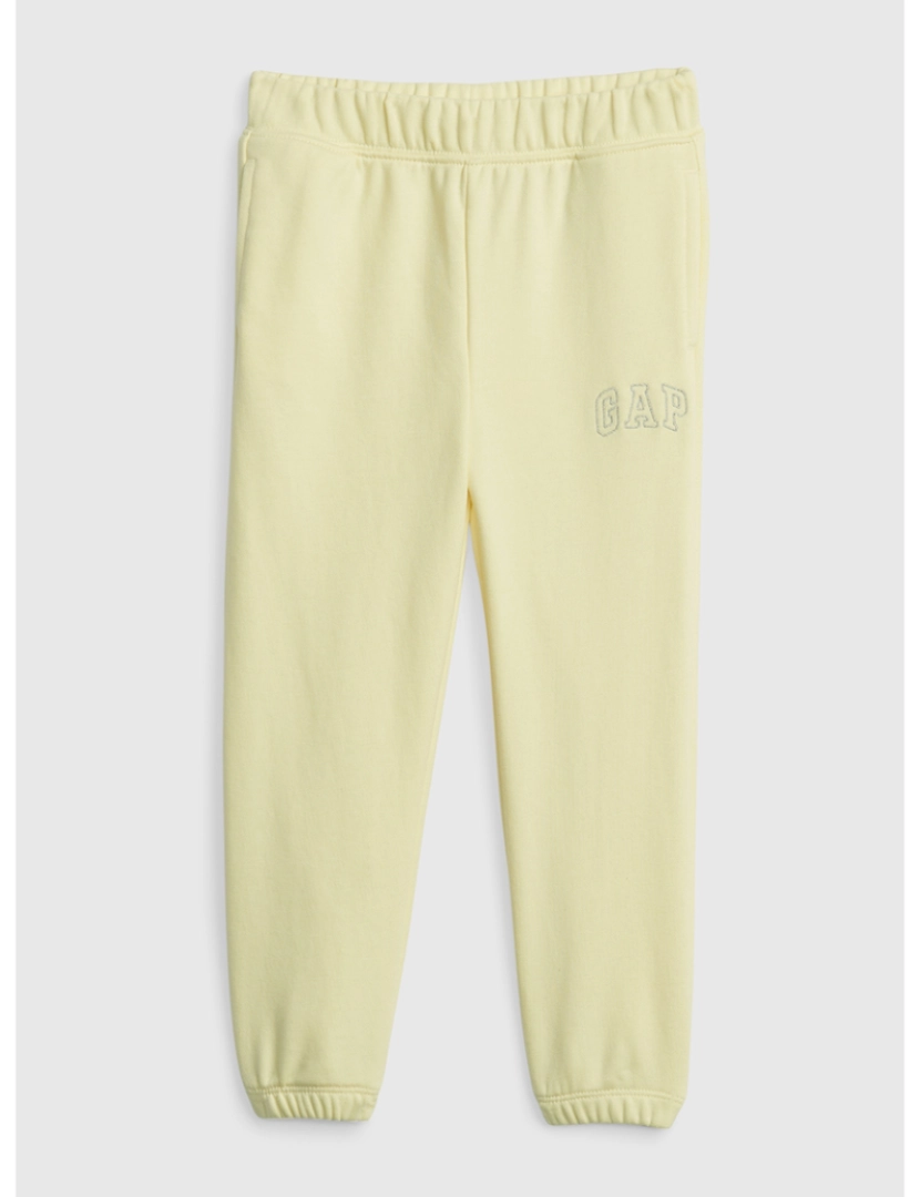 GAP - Calças Joggers Bebé Amarelo