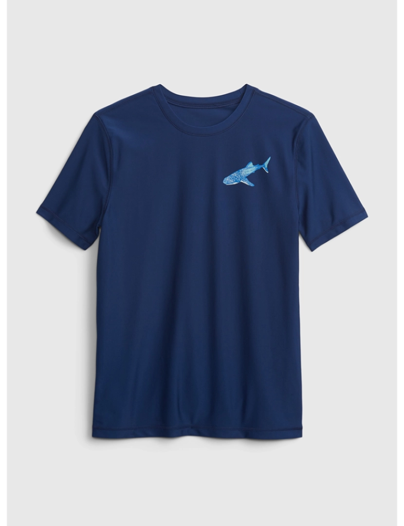 GAP - T-shirt Praia Rapaz Azul