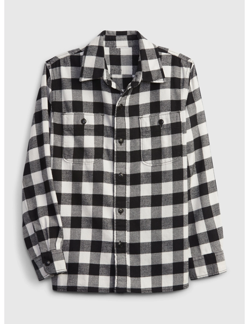 GAP - Camisa Manga Comprida Rapaz Multicor