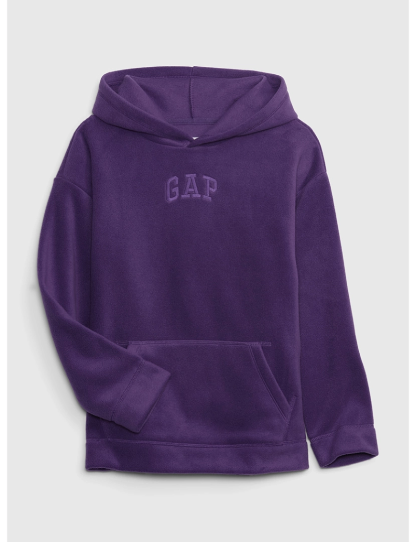 GAP - Sweatshirt com Capuz Rapaz Violeta