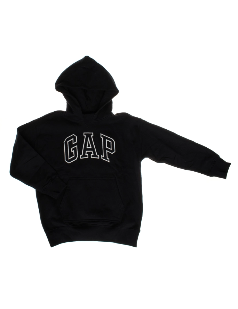 GAP - Sweatshirt com Capuz Rapaz Preto